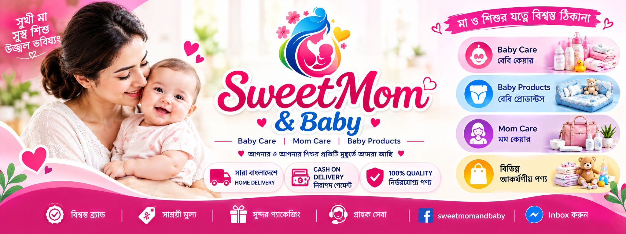 SweetMom & Baby - মা ও শিশুর যত্নে বিশ্বস্ত ঠিকানা