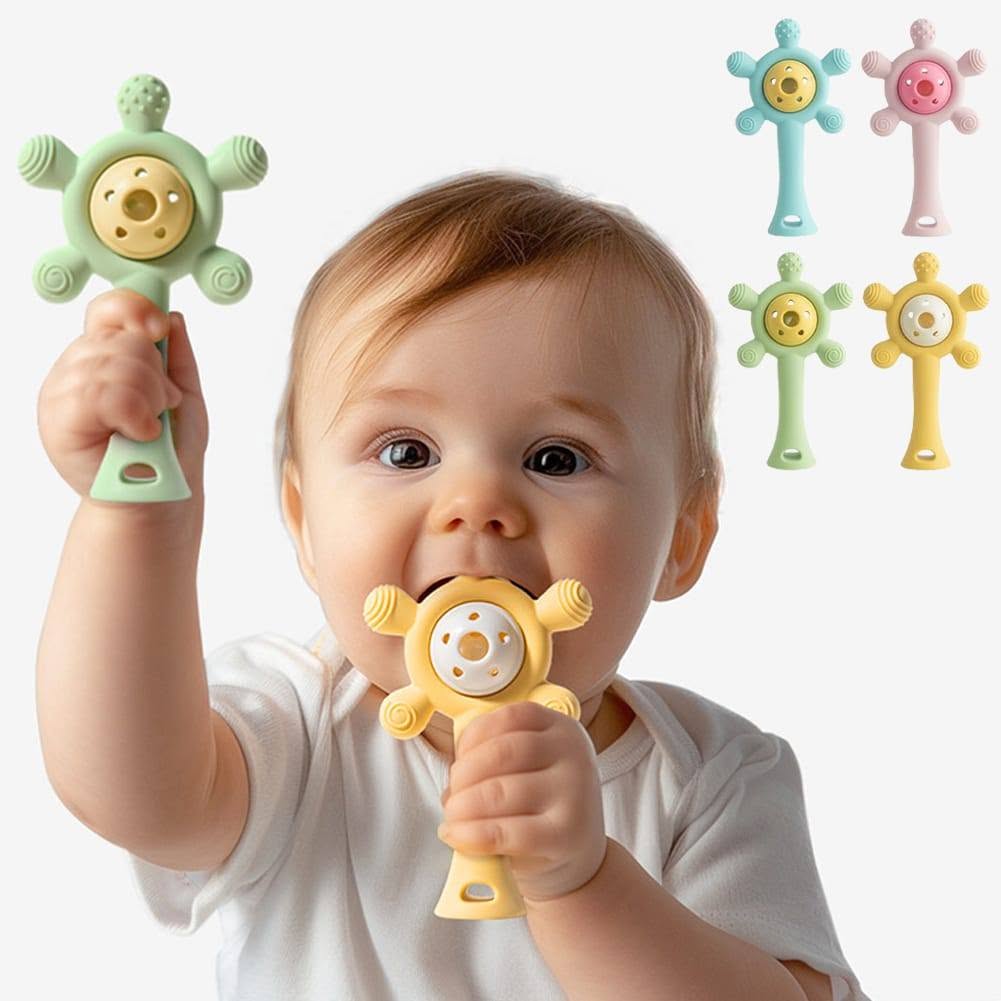 Kokibebe Food-Grade Silicone Teether for Babies | Safe Teething Relief 2