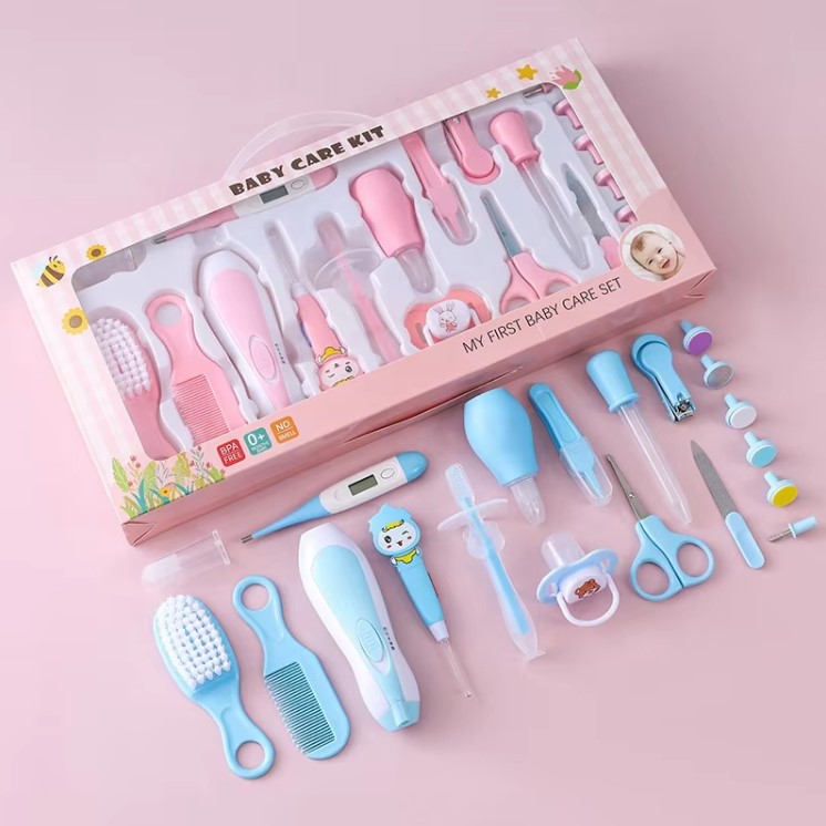 Baby Healthcare and Grooming Kit, 20PCS Newborn Baby Care Set, Safe BPA Free Baby Grooming Tools 2