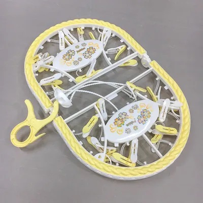 Baby Clothes Strong Plastic Hanger, 28 Klip 6