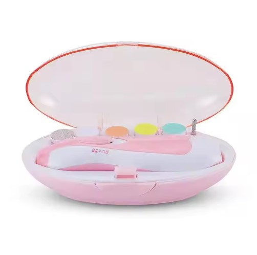 6-in-1 Baby Electric Nail Trimmer Kit - Safe & Painless Nail Clipper for Infants and Adults 7
