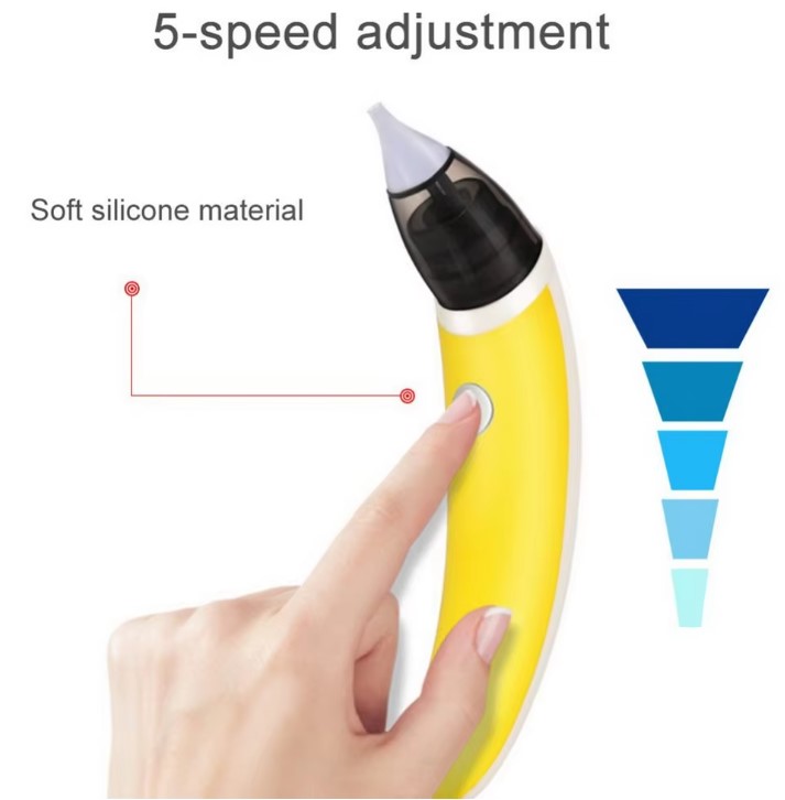 Electric Baby Nasal Aspirator - Quick & Gentle Nose Cleaner 4