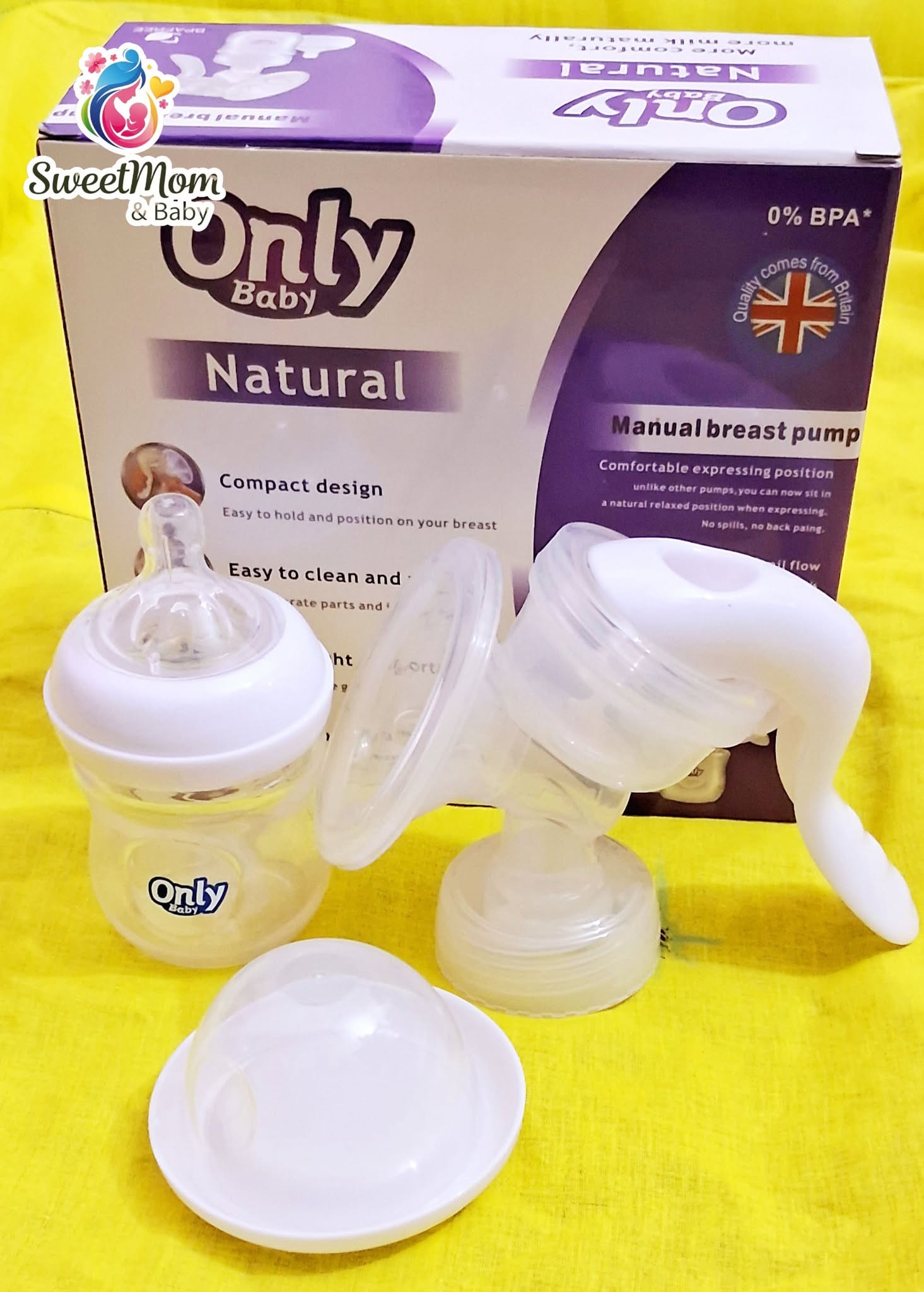 Only Baby Natural Manual Breast Pump